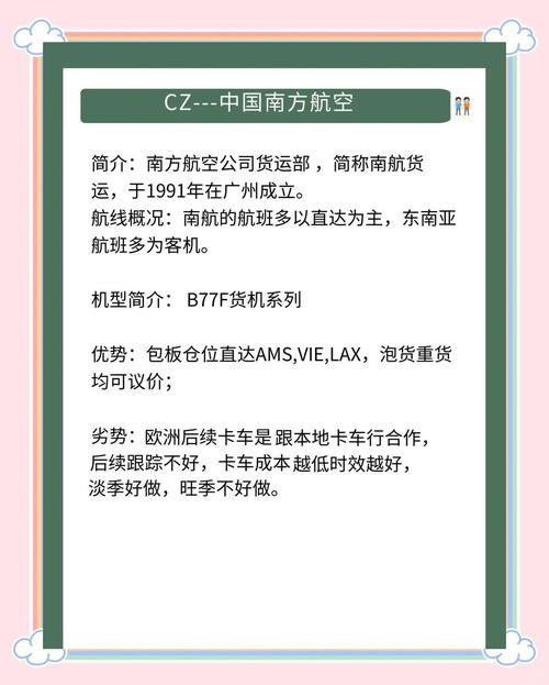 航空货运方案航空货运方案查询